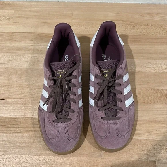 Adidas Gazelle Indoor in Shadow Fig - Picture 2 of 5